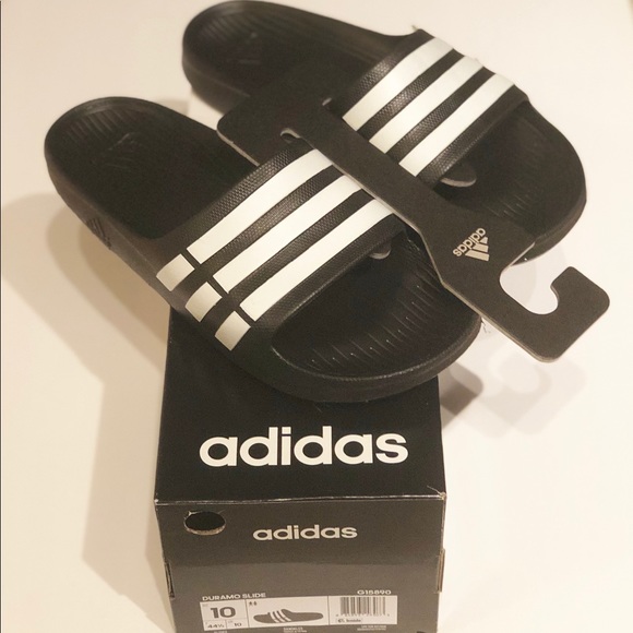 adidas sliders size 10